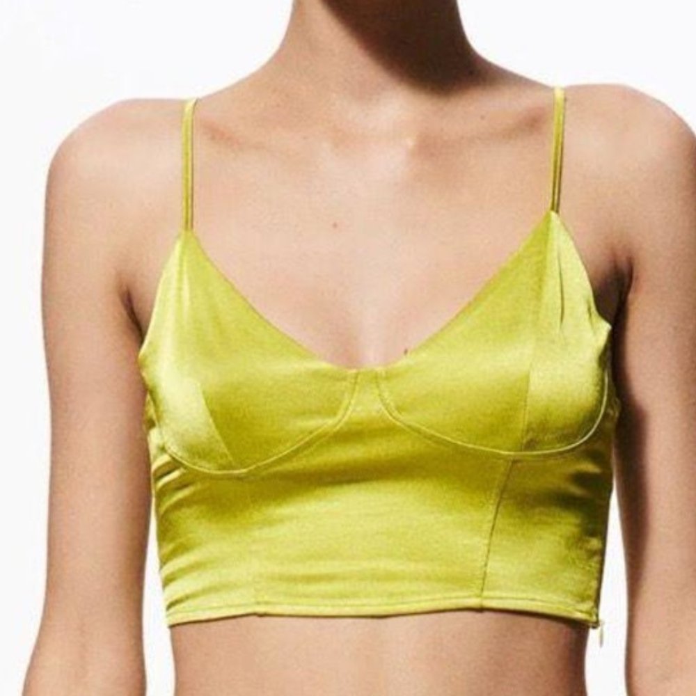 *FREE with Purchase of $100+* NWT Zara Bustier